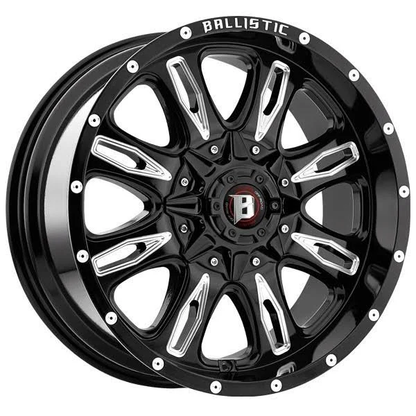 Ballistic Scythe 953GBX Black 20x9 5x5.5/5x150 +12 953290069+12GBX Wheels/Rims