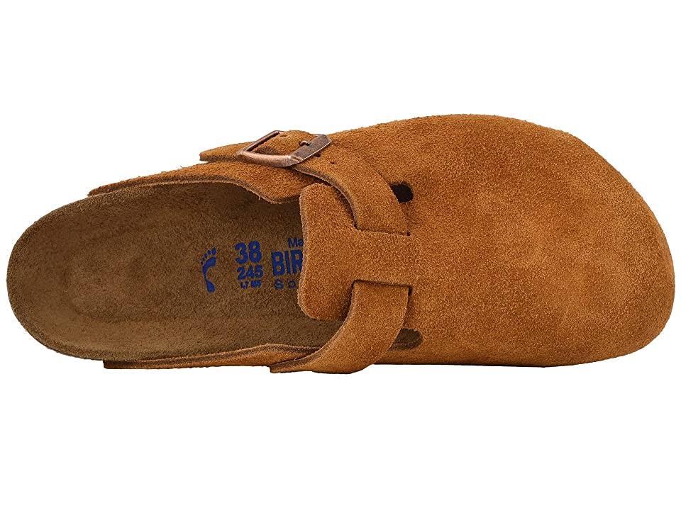 Birkenstock Boston Soft - Suede Mink Suede / 42 / Narrow