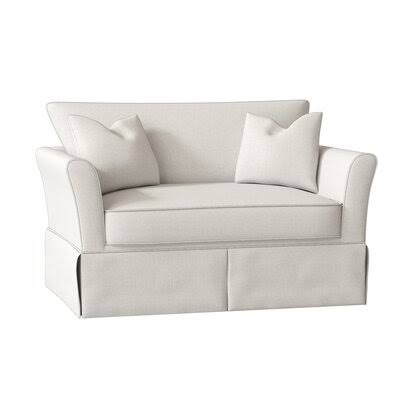 Birch Lane Estella Chair and A Half Body Fabric: Bevin Natural
