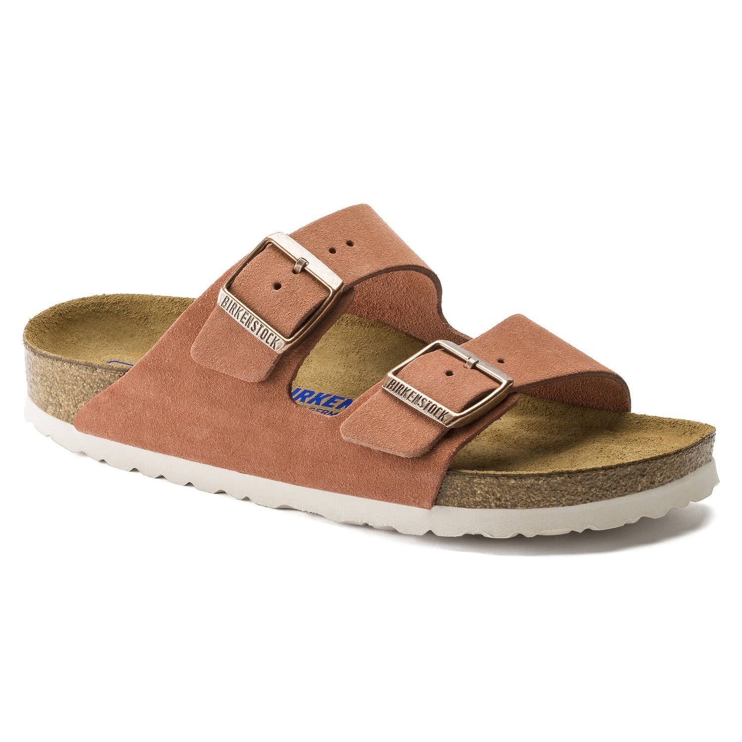 Birkenstock Women's Arizona Soft Footbed Suede Sandals