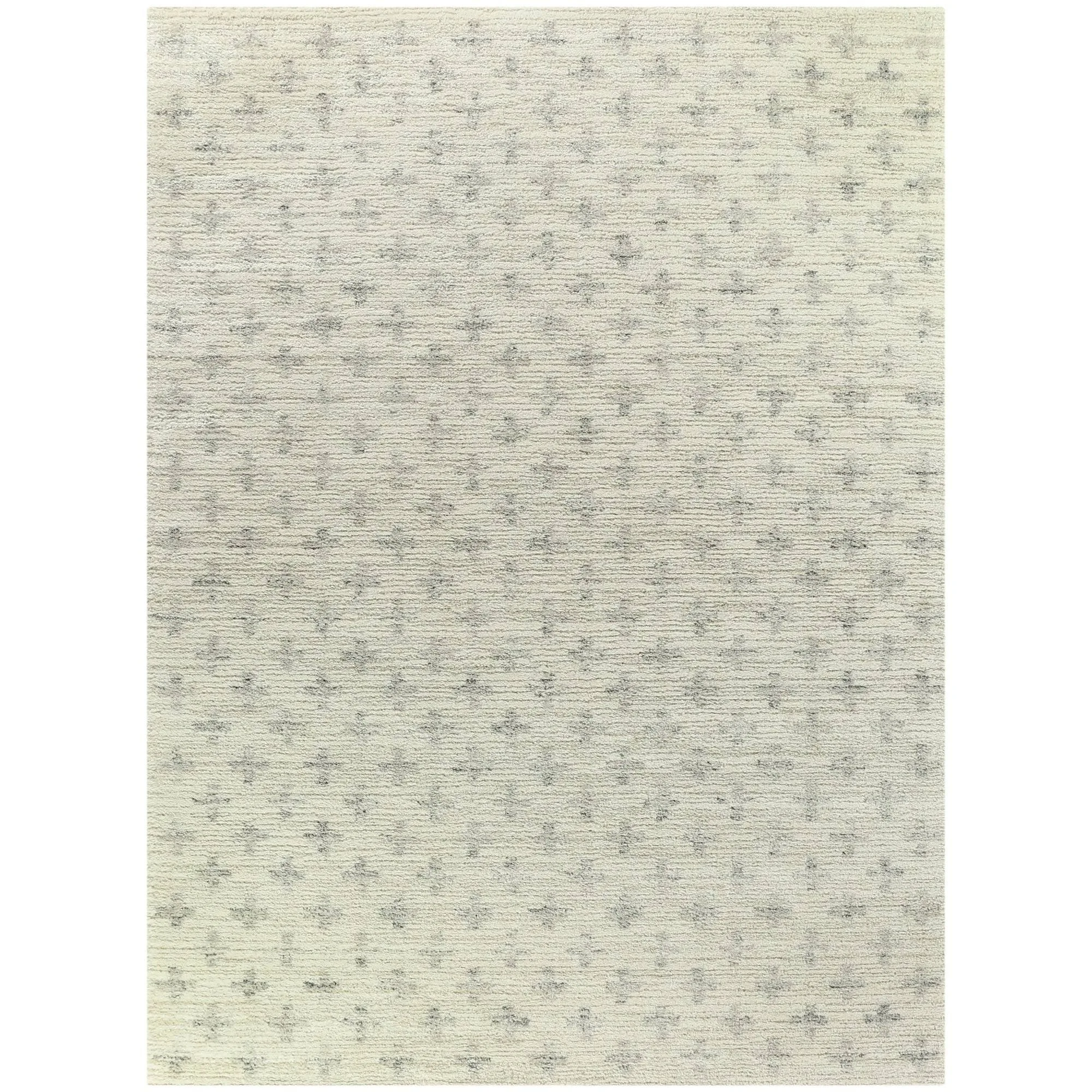 Balta Dionne Modern Cross Geometric Plush Area Rug - 5&3x22 x 7& - Grey