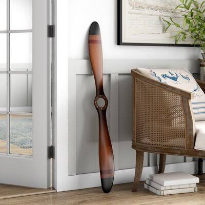 Decorative Wood Airplane PROPELLER Model Wall Decor