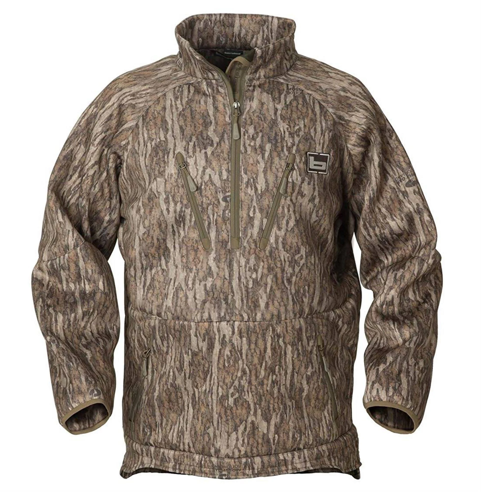 Banded Heavy Tec Fleece 1/2 Zip Pullover (B1010026)