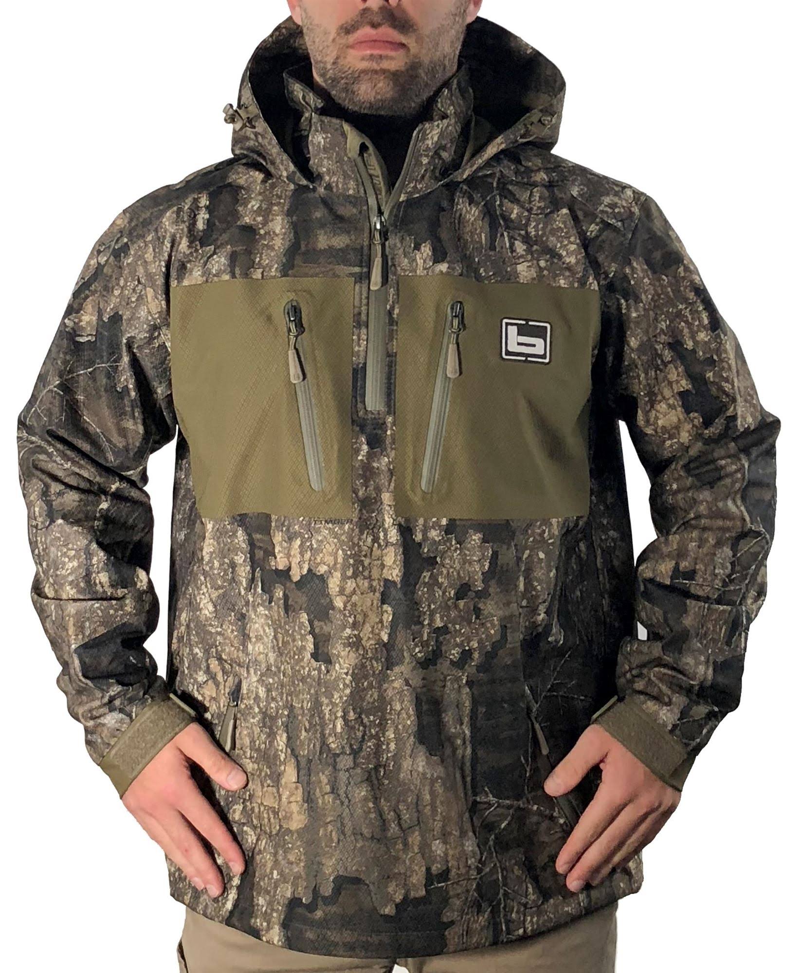 Banded Waterproof Quarter Zip Hooded Pullover