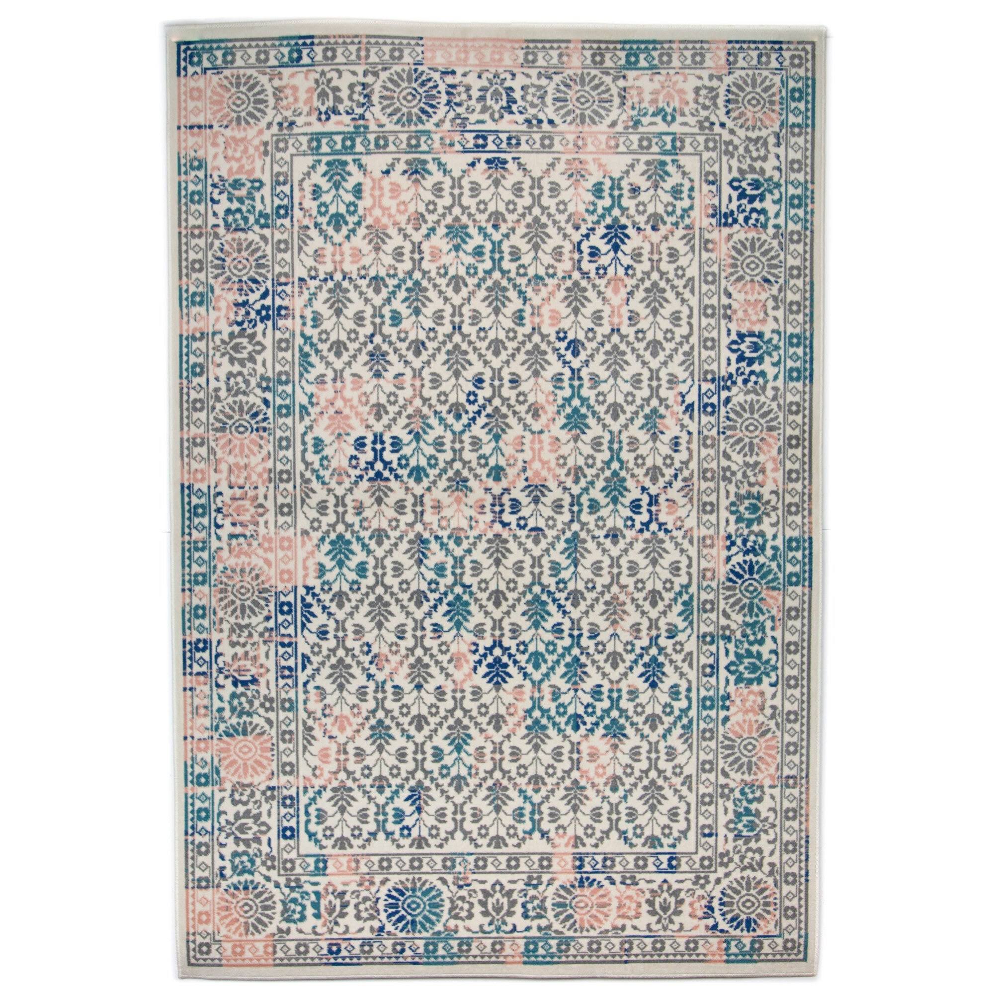 BALTA Tychon Blue 5 ft. x 7 ft. Oriental Area Rug