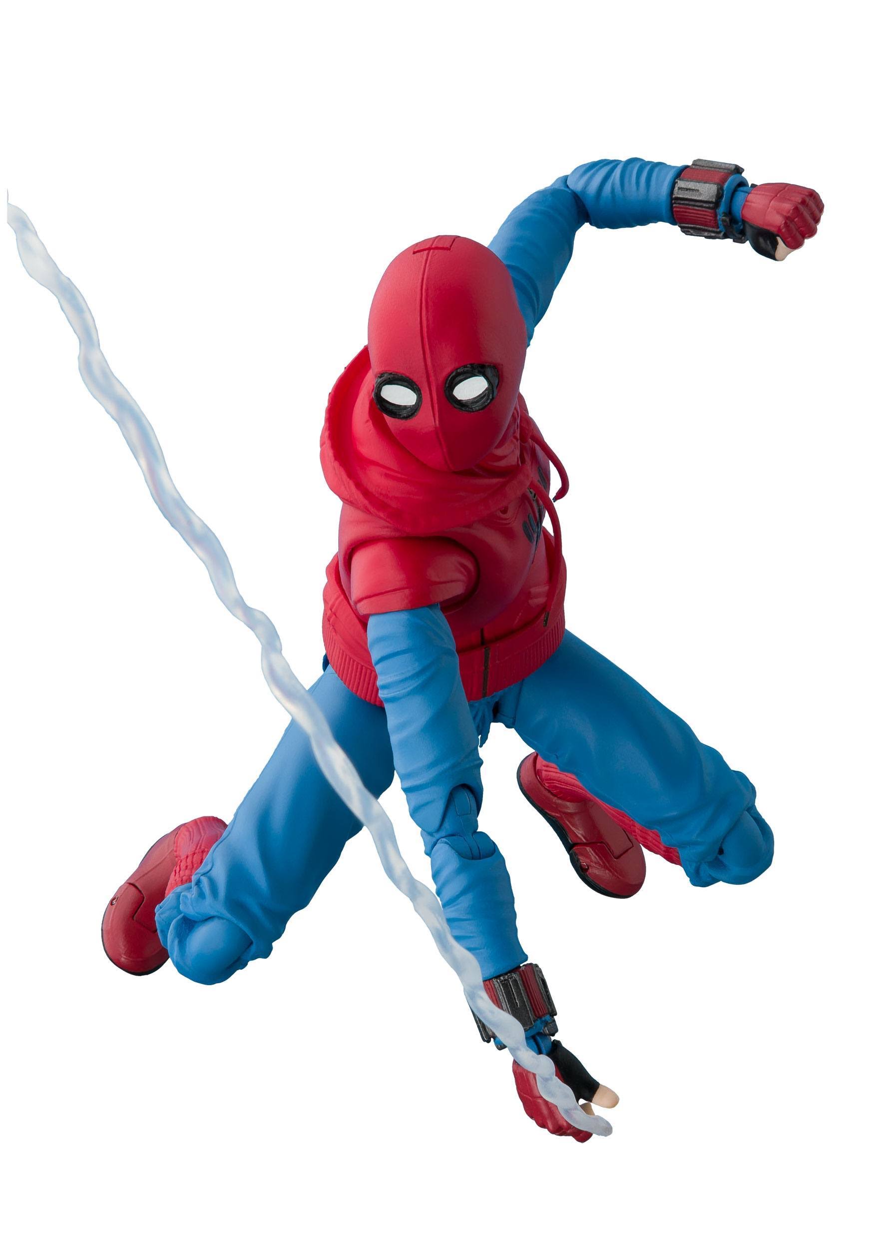 Spider-Man Homecoming: Spider-Man Home Made Suit Ver & Tamashii Option ACT Wall S.H.Figuarts