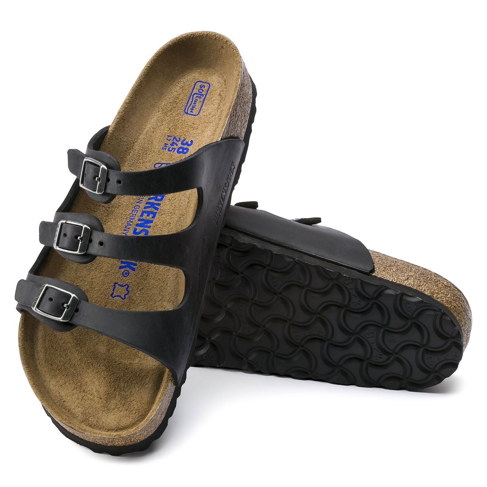 Birkenstock Women's Florida Soft Footbed Oiled Leather Sandals