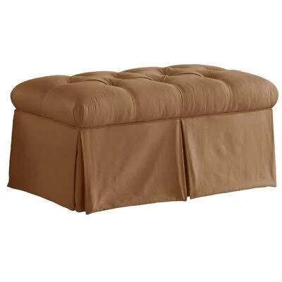 Davina Storage Ottoman Willa Arlo Interiors Upholstery Color: Khaki