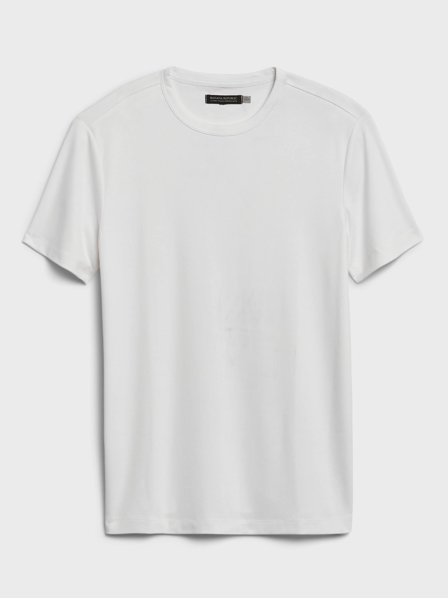 Banana Republic Men's Luxury Touch Performance T-Shirt White Tall Size XXL