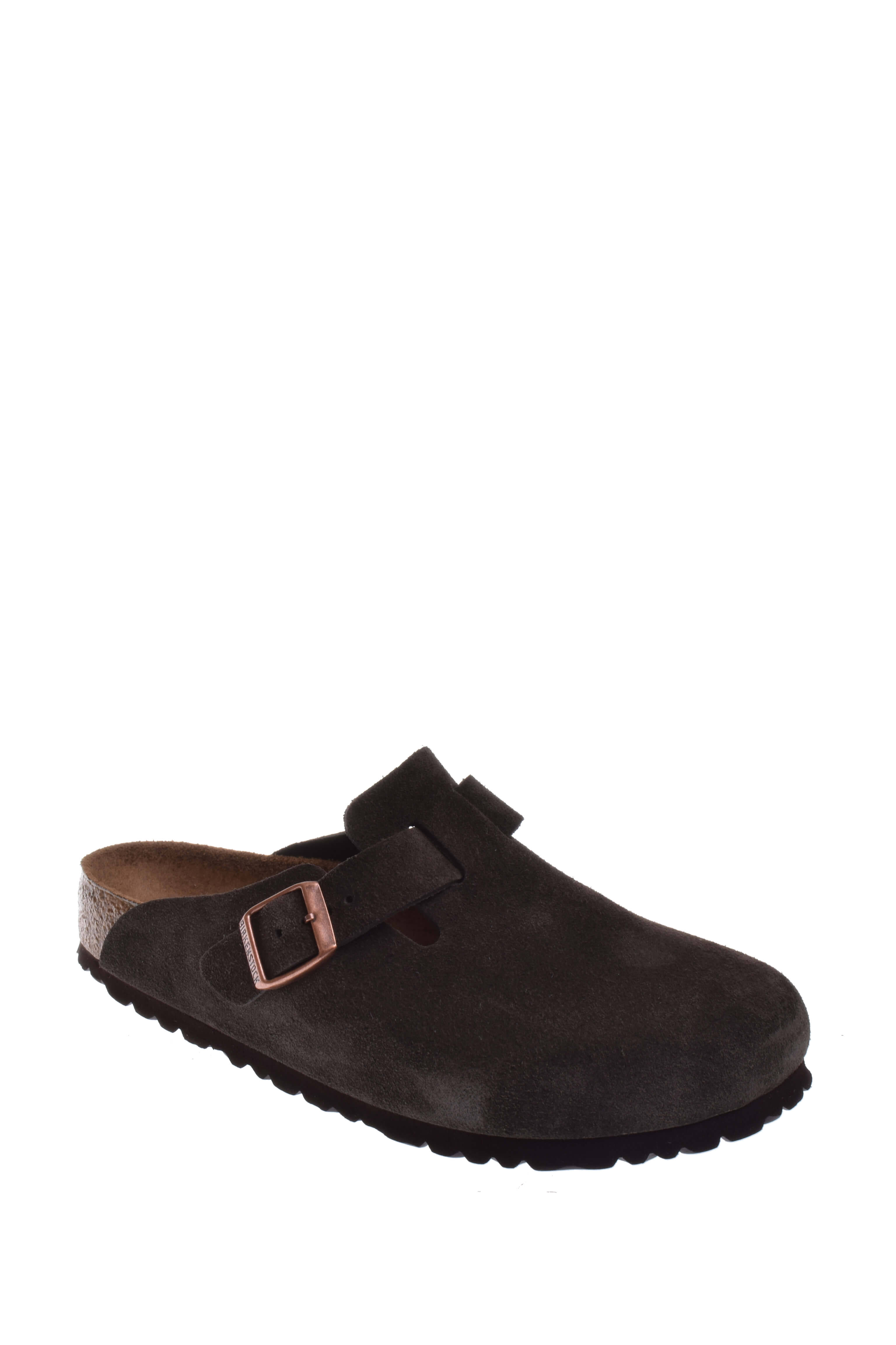Birkenstock Boston Mocha Suede