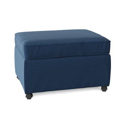 Birch Lane Manning 28x22 Rectangle Standard Ottoman Body Fabric: Classic Indigo