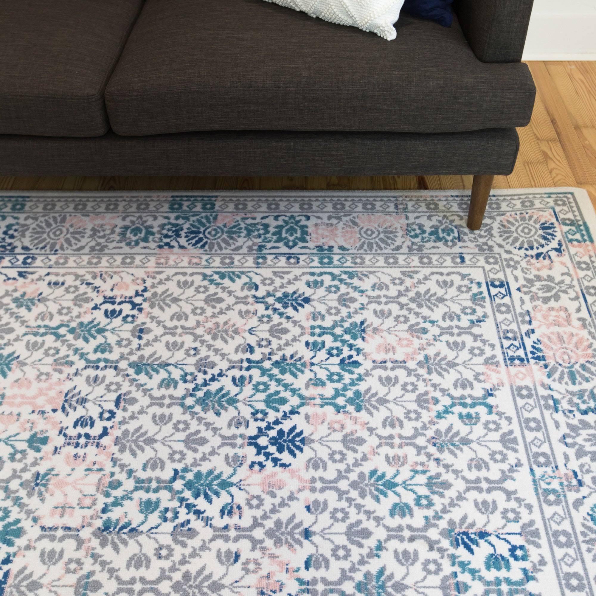 BALTA Tychon Grey 5 ft. x 7 ft. Oriental Area Rug