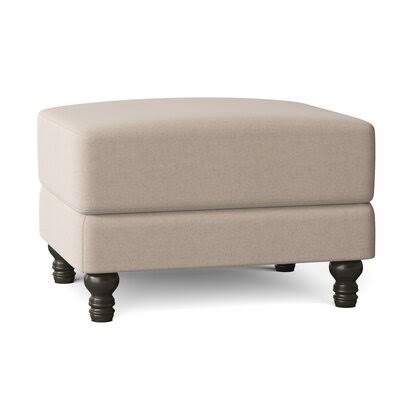 Birch Lane Montgomery 31x22 Rectangle Standard Ottoman Body Fabric: Lizzy Linen