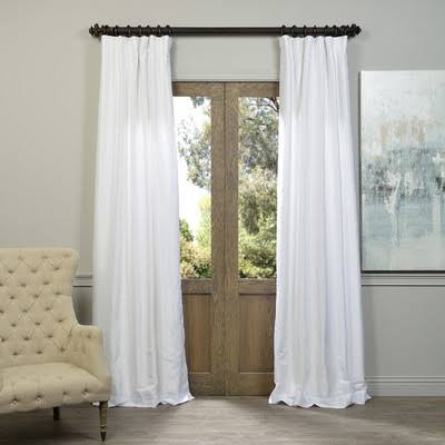 Sagunto Synthetic Room Darkening Thermal Rod Pocket Single Curtain Panel Size per Panel: 50x22 W x 96x22 L, Curtain Color: Ice
