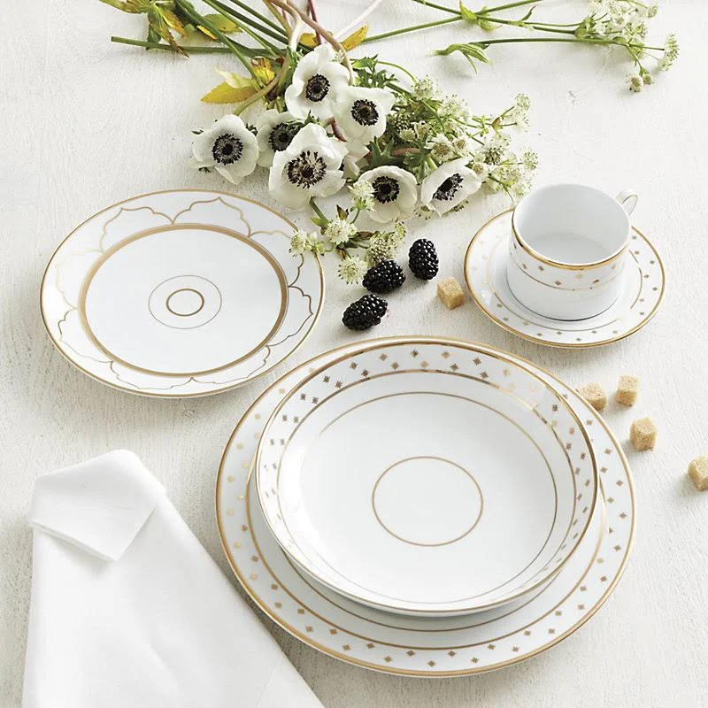 Bunny Williams Gold Star 20 Piece Dinnerware Set - Ballard Designs