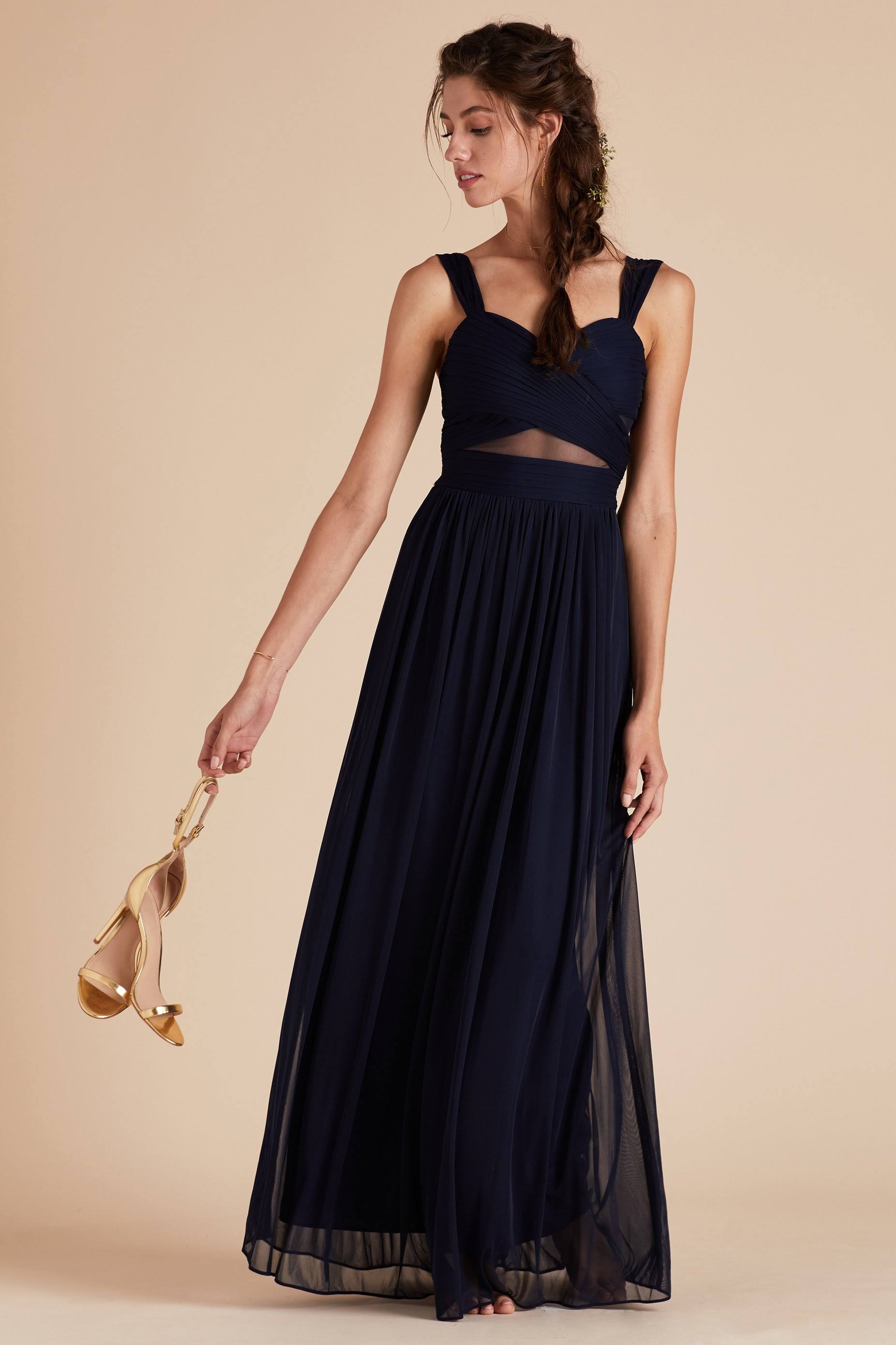 Birdy Grey Elsye Bridesmaid Dress in Navy XL / Navy