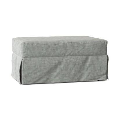 Birch Lane Fairchild 44x22 Rectangle Standard Ottoman Body Fabric: Nadia Denim