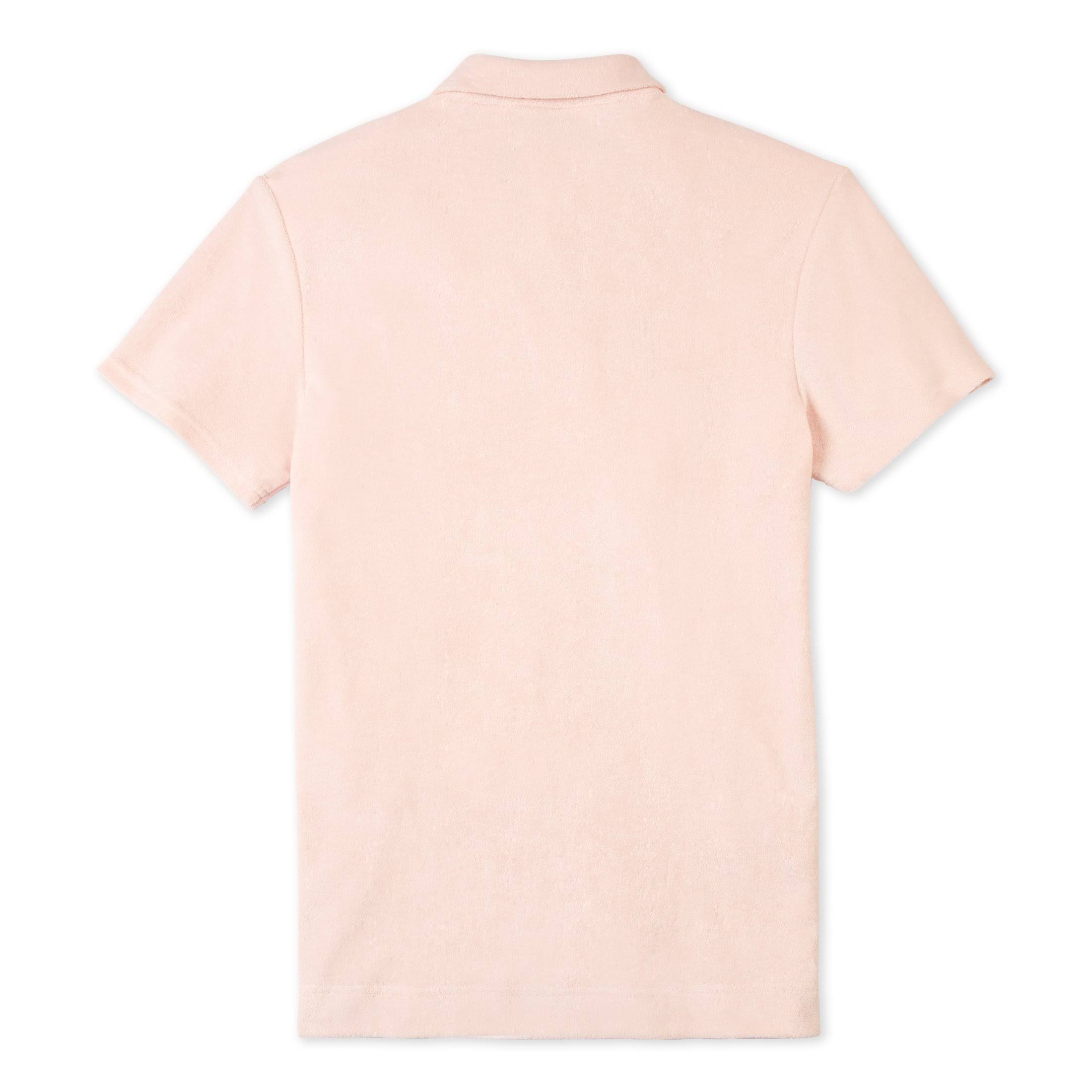 men's Terry Polo - Blush L / Blush 066