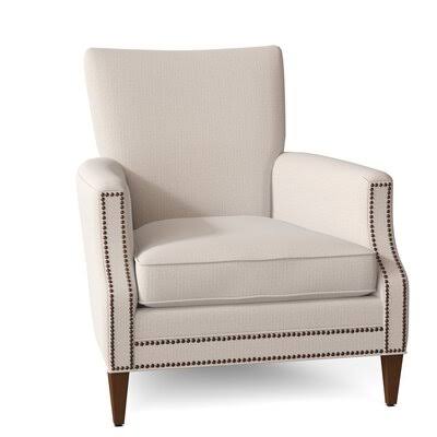 Carlitos 32x22 Wide Down Cushion Armchair Body Fabric: Macc Vanilla