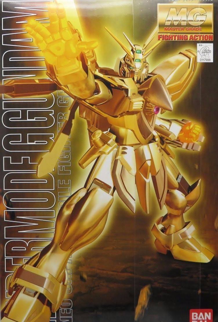 Bandai mg 1/100 GF13-017NJII God Gundam Hyper Mode Plastci Model Kit G Gundam