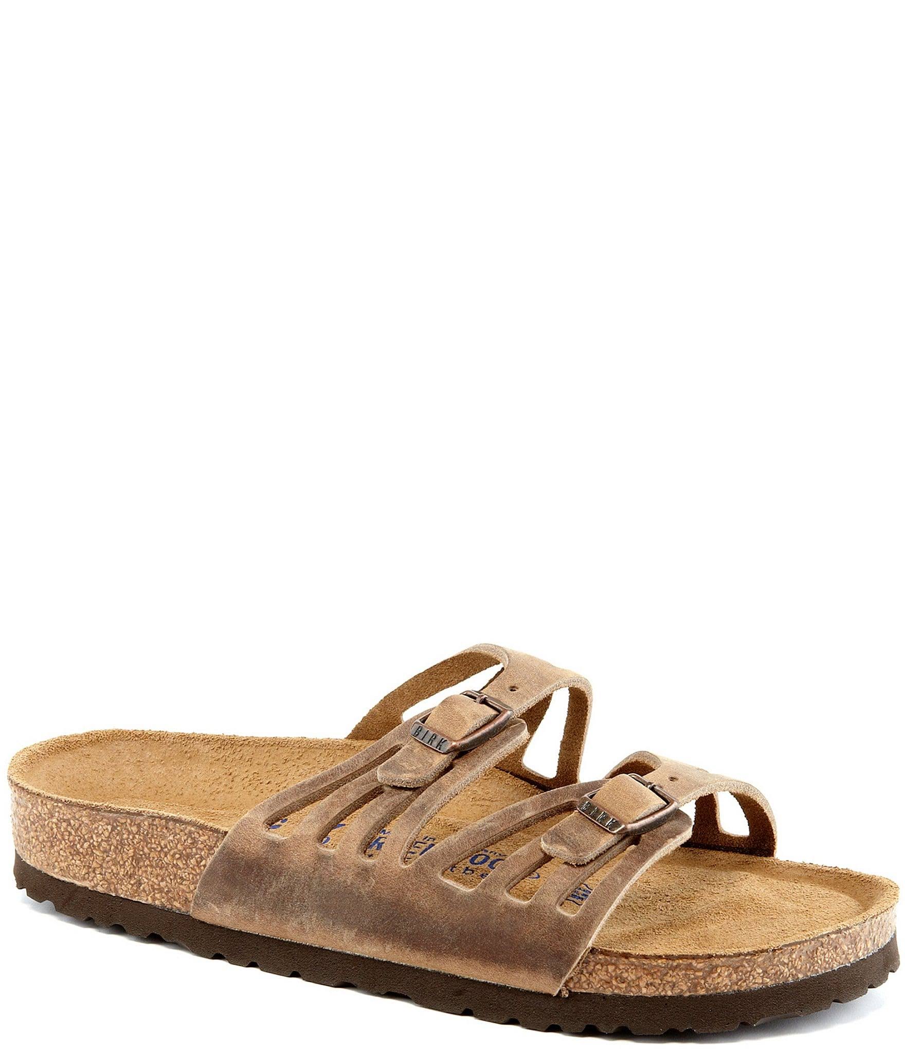 Birkenstock Women's Granada Soft Footbed Tobacco Leather