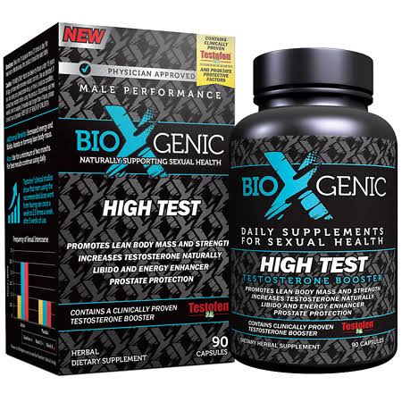 Bioxgenic High Test Supplement, Capsules - 90 count