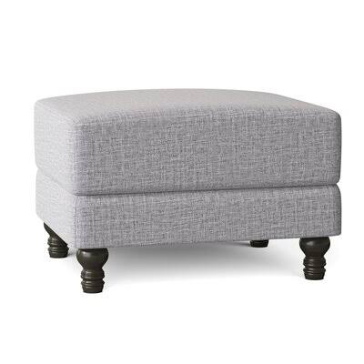 Birch Lane Montgomery 31x22 Rectangle Standard Ottoman Body Fabric: Zula Pumice
