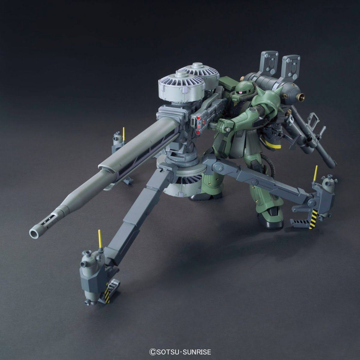 Zaku & Big Gun (Thunderbolt Anime Color) Gundam Thunderbolt Bandai HG Thunderbolt