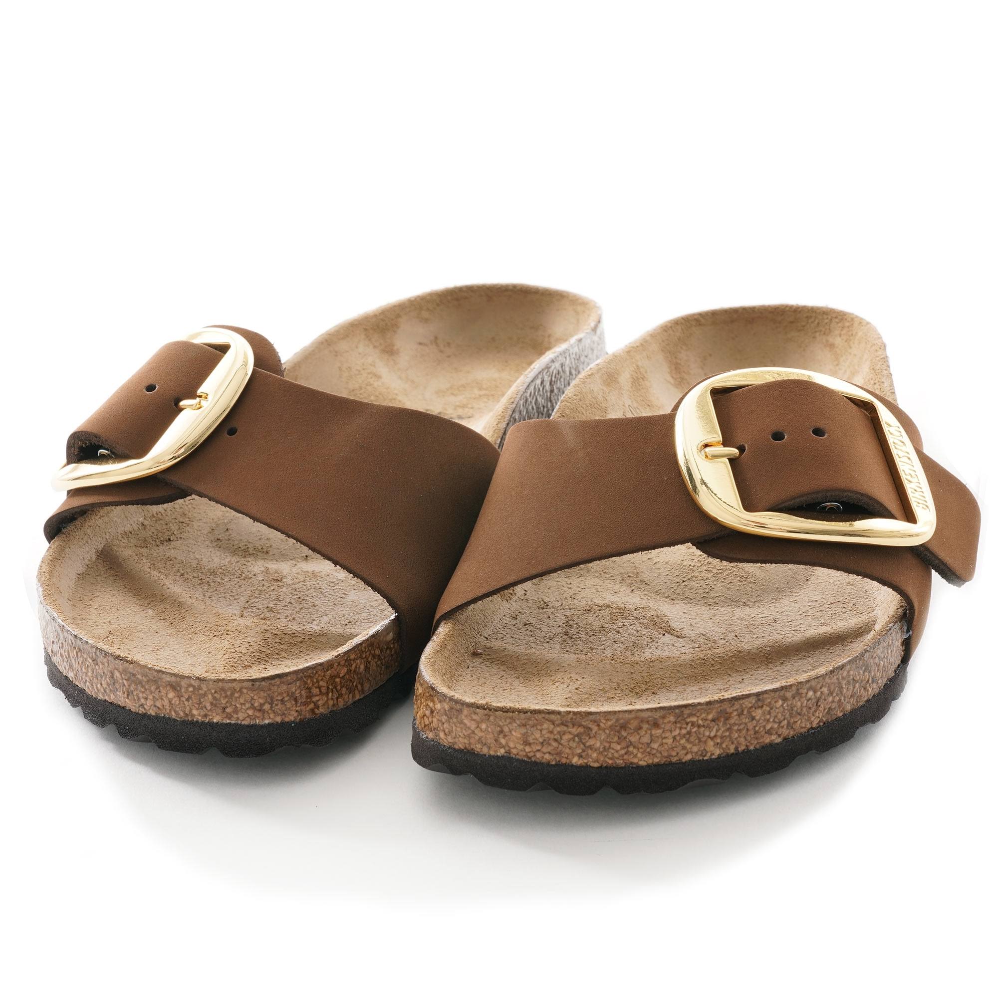 Birkenstock Womens Madrid Big Buckle - Cocoa 1021032-CAC Color: Cacao