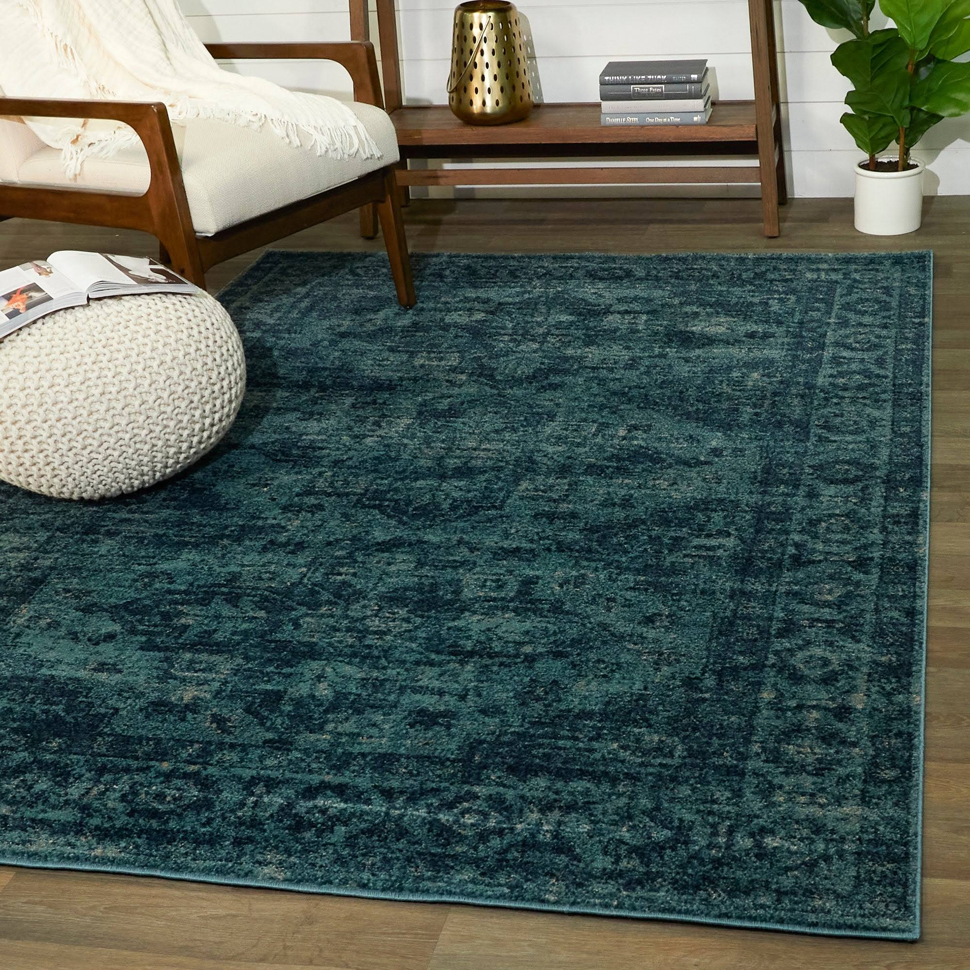 Finulf Power Loom Orange Rug Charlton Home Rug Size: Rectangle 5&3x22 x 7&