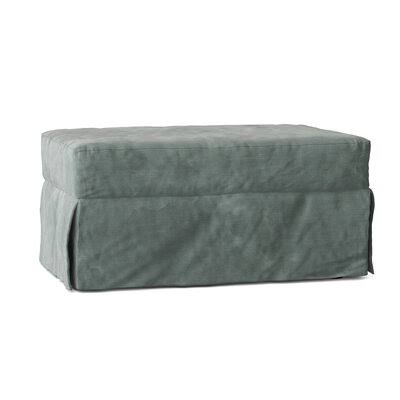 Birch Lane Fairchild 44x22 Rectangle Standard Ottoman Body Fabric: Empire Caribbean