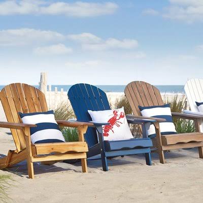 Ridgeline Solid Wood Folding Adirondack Chair