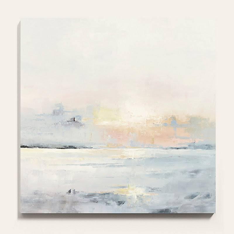 Pastel Sunset Stretched Canvas 30x22 x 30x22 - Ballard Designs