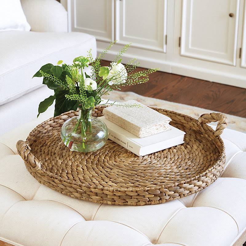 Braided Seagrass Tray - Ballard Designs