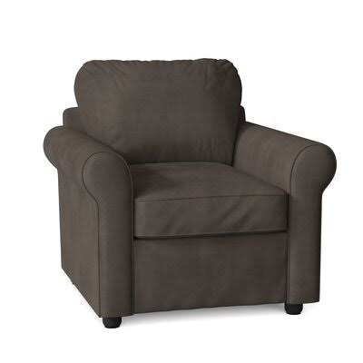 Wolsingham Manning Armchair Birch Lane Body Fabric: Tina Charcoal