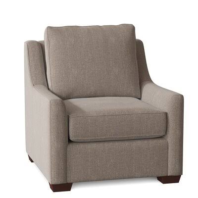 L? A 33x22 Wide Armchair Birch Lane Body Fabric: Curious Silver