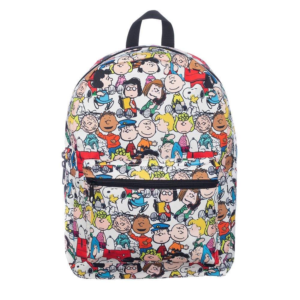 Classic Peanuts Cartoon All Over Print Backpack