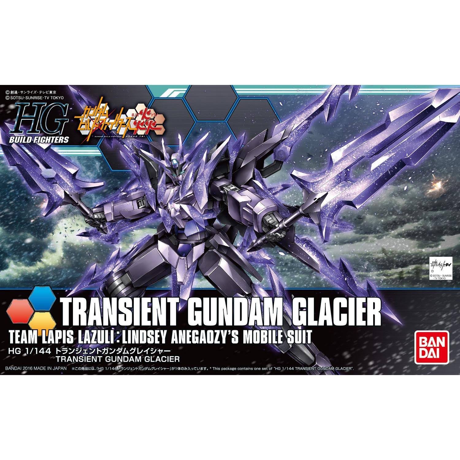 1/144 Scale HGBF Transient Gundam Glacier