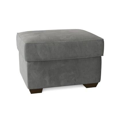 Birch Lane Swifton 29x22 Rectangle Standard Ottoman Body Fabric: Empire Steel