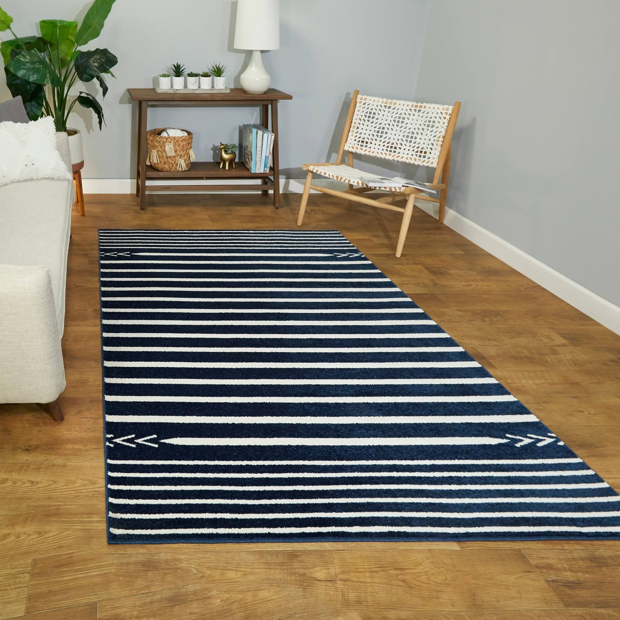 Cameron Boho Southwestern Area Rug - 2&7x22 x 7& Runner - Blue