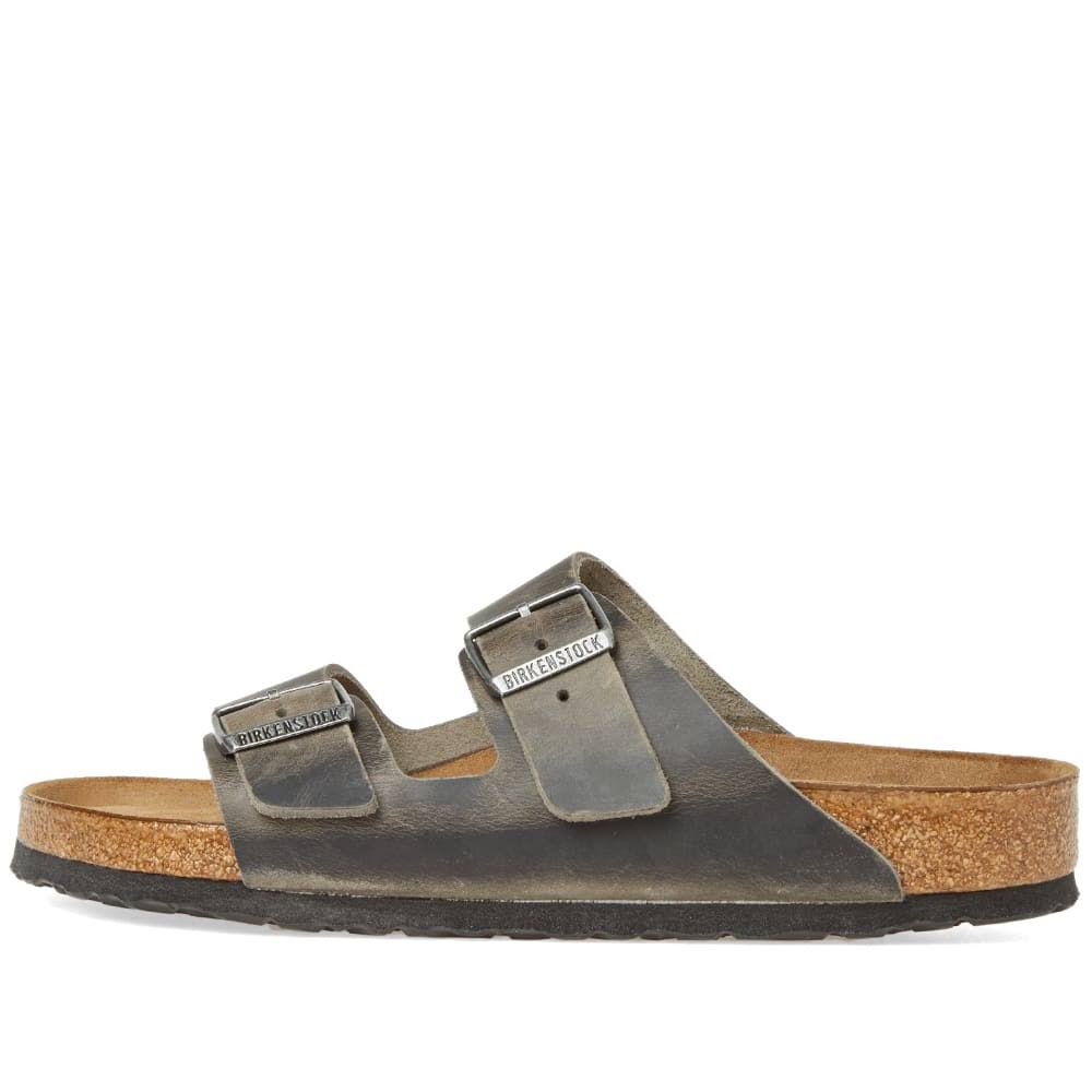 Birkenstock Arizona SFB Iron Oiled Leather