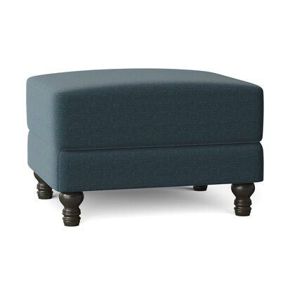 Birch Lane Montgomery 31x22 Rectangle Standard Ottoman Body Fabric: Lizzy Prussian
