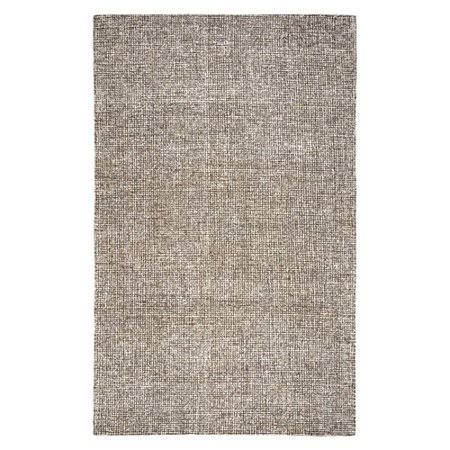 Malakoff Handmade Tufted Wool Dark Brown Area Rug Greyleigh Rug Size: Round 10&