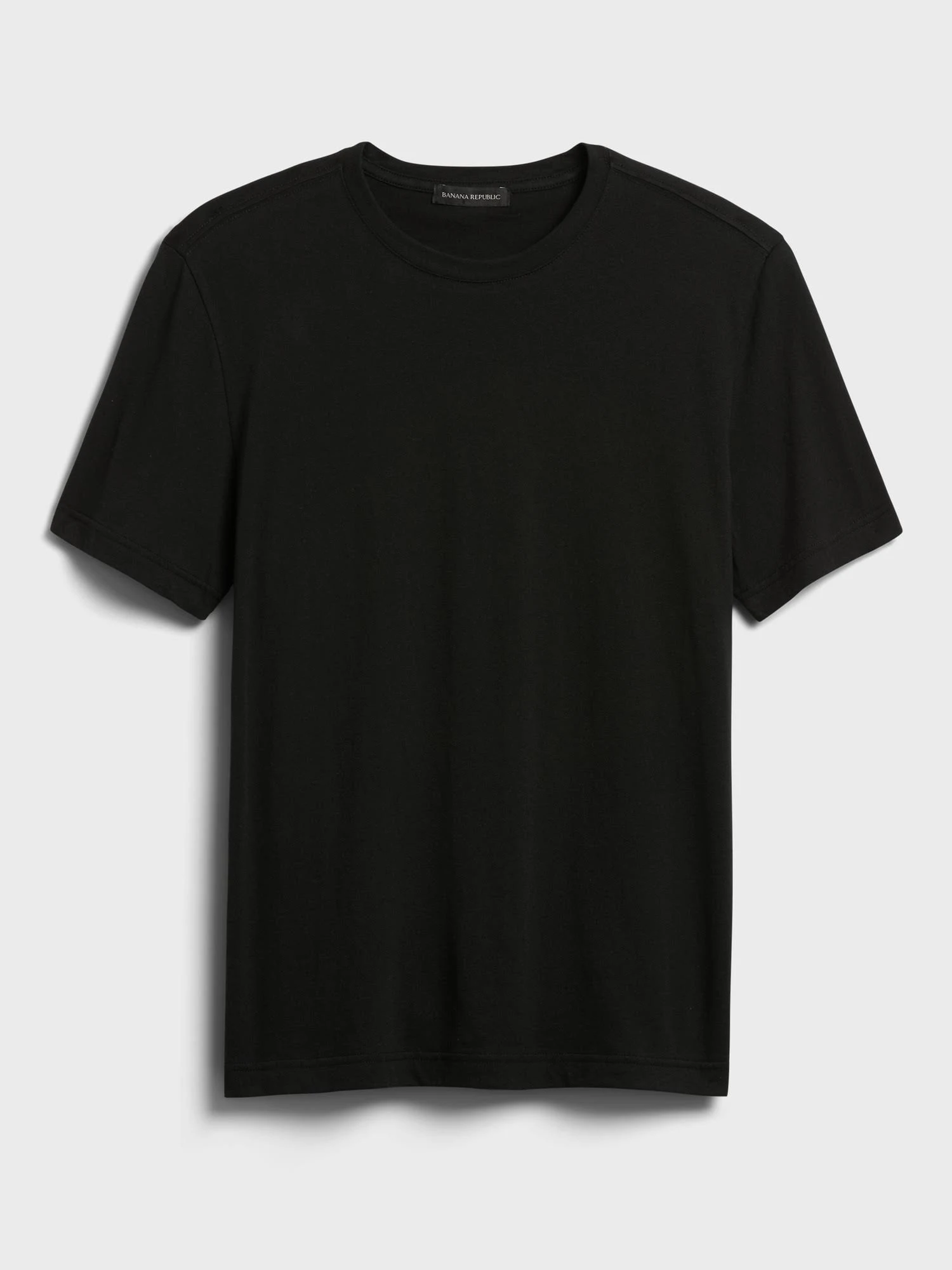 Banana Republic men's Organic Soft Wash Crew-Neck T-Shirt Black Size XL