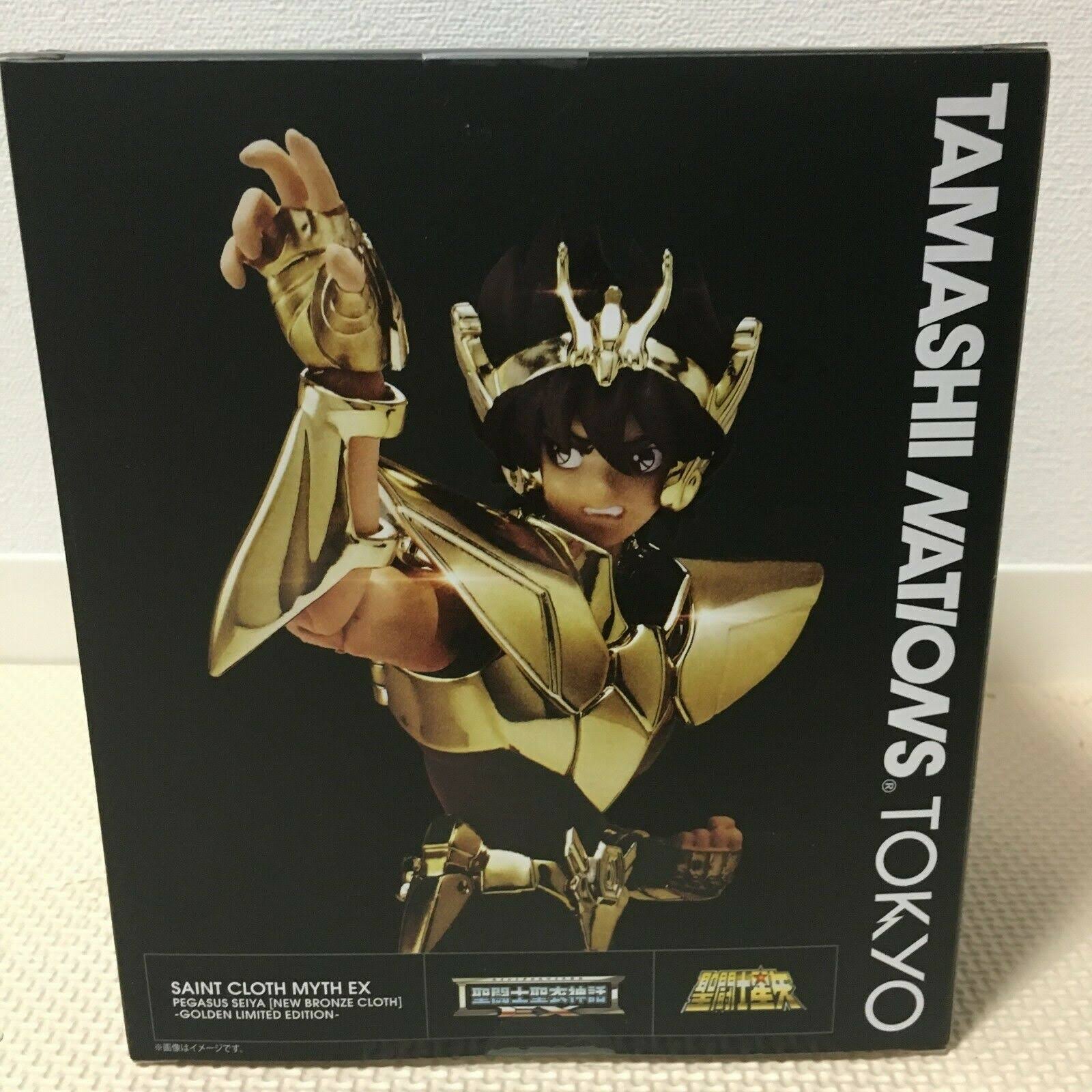 Bandai Saint Cloth Myth EX Pegasus Seiya Figure Golden Limited Edition Bronze