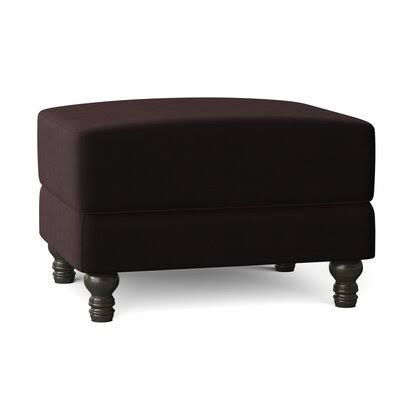 Birch Lane Montgomery 31x22 Rectangle Standard Ottoman Body Fabric: Lombardy Grey