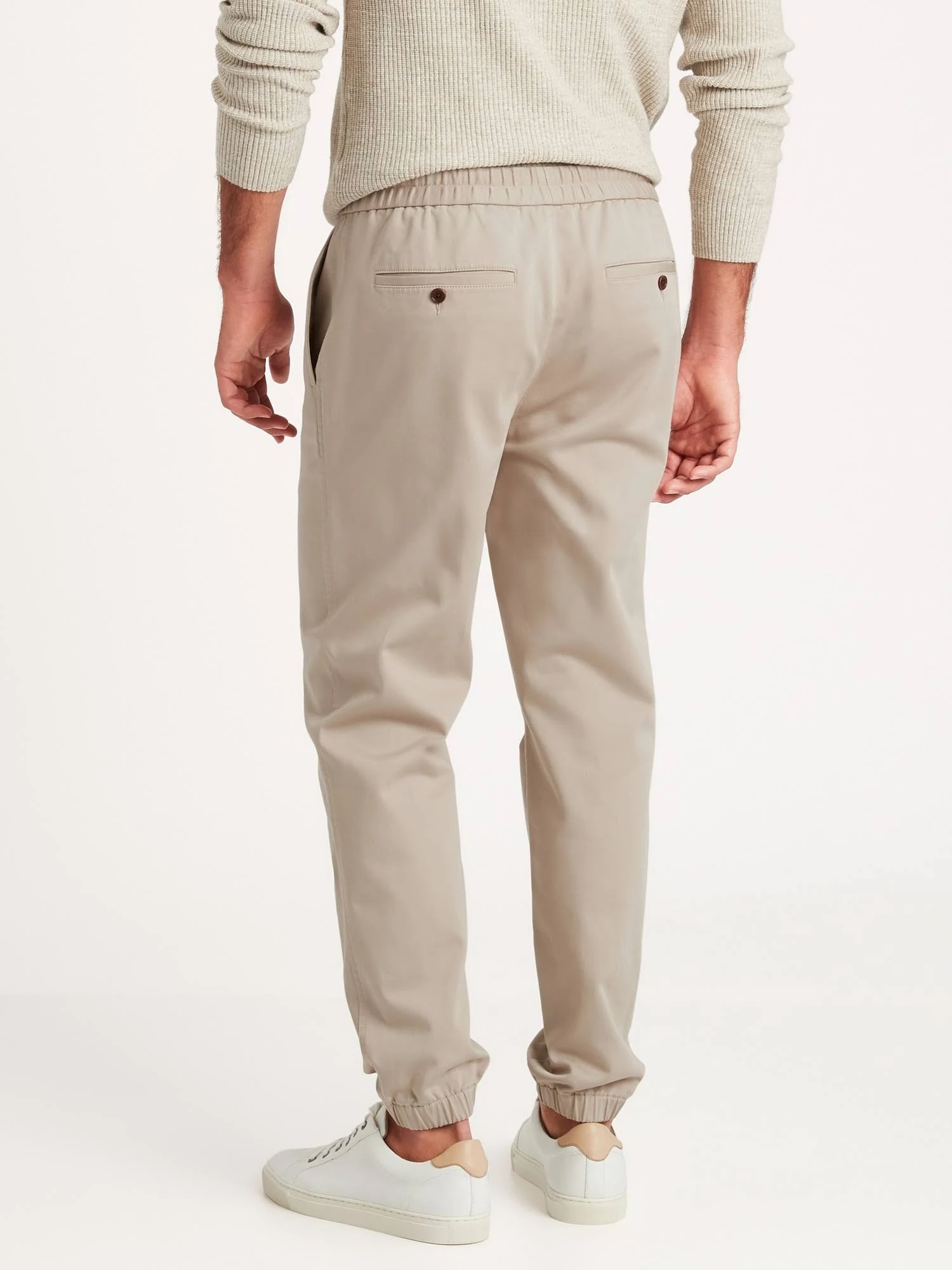 Banana Republic Men's Organic Traveler Jogger Beige Size XL
