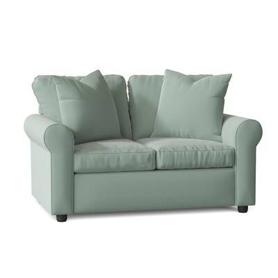 Wolsingham Cotton 60x22 Rolled Arm Loveseat Body Fabric: Bayou Spray