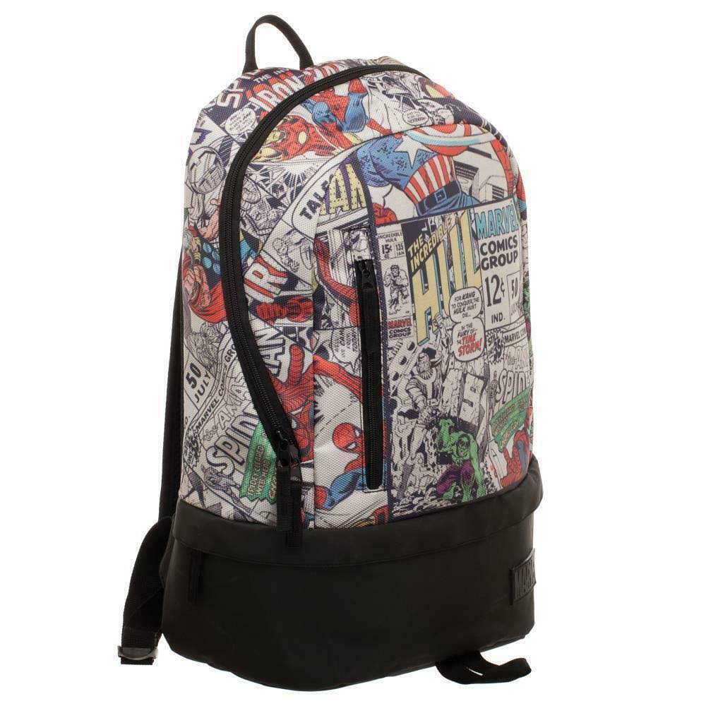 Marvel Bottom Zip Comic Backpack