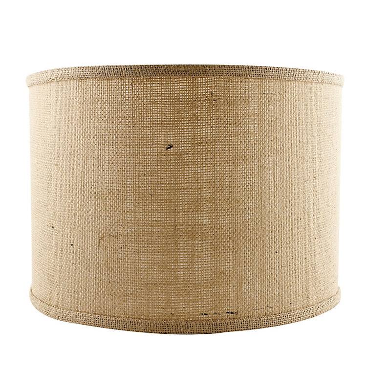 Can Light Adapter - Drum Replacement Shade Seagrass 14 inch - Ballard Designs
